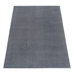 Teppich LELYSTAD 524 Anthrazit Rechteckig Paco Home