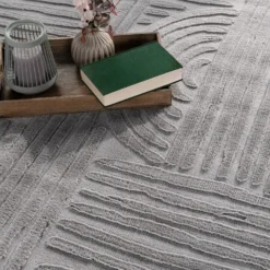 Teppich LELYSTAD 527 Grau Rechteckig Paco Home