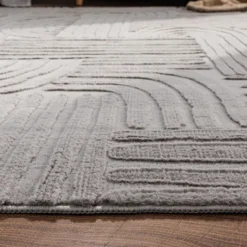 Teppich LELYSTAD 527 Grau Rechteckig Paco Home