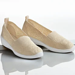 Textilschuh "Josy" beige