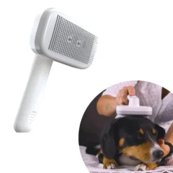 Tierhaarbürste mit Ionenfunktion Ion Brush PiddiPet Mediashop