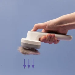 Tierhaarbürste mit Ionenfunktion Ion Brush PiddiPet Mediashop