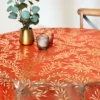 Tischdecke "Blätterranken" Ø 140 cm Eldo