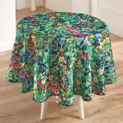 Tischdecke "Blumenwiese" Ø 140cm