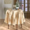 Tischdecke "Goldtraum" rund, Ø 160 cm