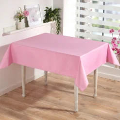 Tischdecke mit Fleckschutz pink 137x170cm Schäfer