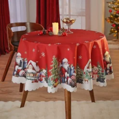 Tischdecke "Nikolaus" Ø 140 cm