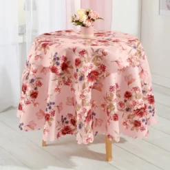 Tischdecke "Rosen" Ø 160 cm Schäfer