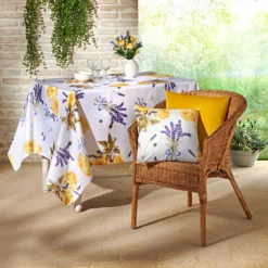 Tischdecke "Rosen & Lavendel" Casa Bonita, 130x160 cm
