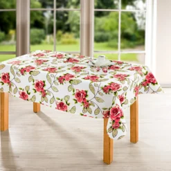 Tischdecke "Rosen", 140 x 180 cm