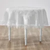 Tischdecke "Spitze", Ø 160 cm Eldo