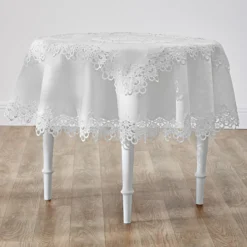 Tischdecke "Spitze", Ø 160 cm Eldo