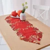 Tischläufer "Blätter" mit Cut-outs 120x40 cm Eldo