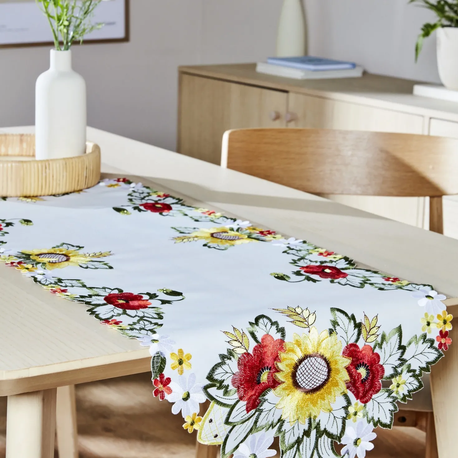Tischläufer "Sonnenblumen" 40x120 cm Eldo