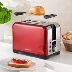 Toaster rot-metallic Basilico