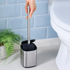 Toilettenbürste mit Silikonborsten
