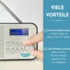 Tragbares Digital-Radio DAB Bergström