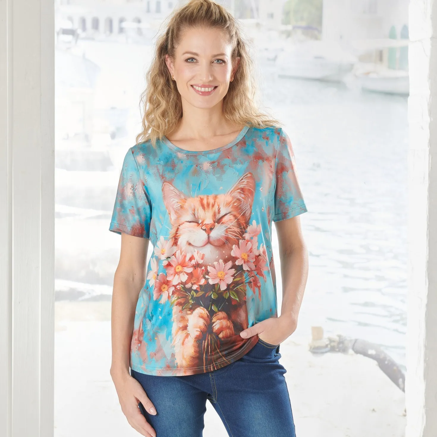 T-Shirt "Katzenliebe"