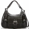 Umhängetasche "Tara" 2-in-1 Rucksack schwarz