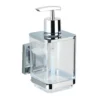 Vacuum-Loc® Seifenspender „Quadro“, Edelstahl WENKO