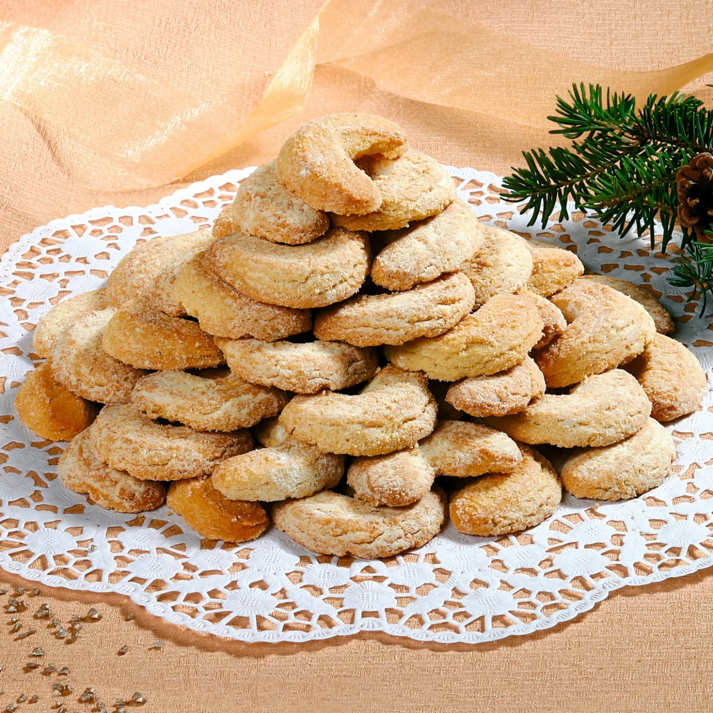 Vanillehörnchen, 1000 g