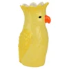 Vase "Papagei" gelb