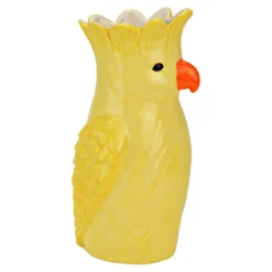 Vase "Papagei" gelb