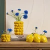 Vase Zitronen liegend aus Keramik