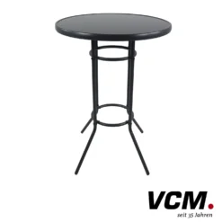 VCM Bartischset "Garlos" 3tlg. Schwarz