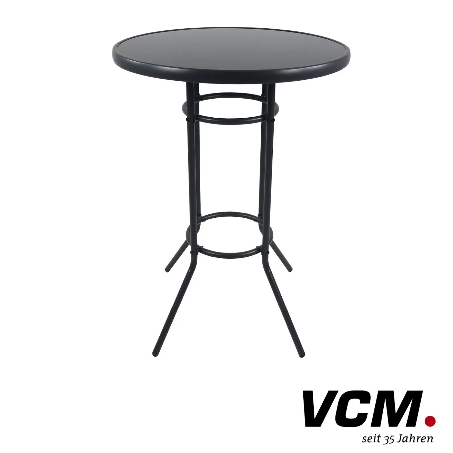 VCM Bartischset "Garlos" 3tlg. Schwarz