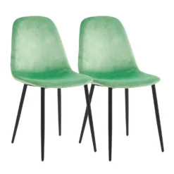 VCM Esszimmerstühle "Fiolo" Mint 2er Set