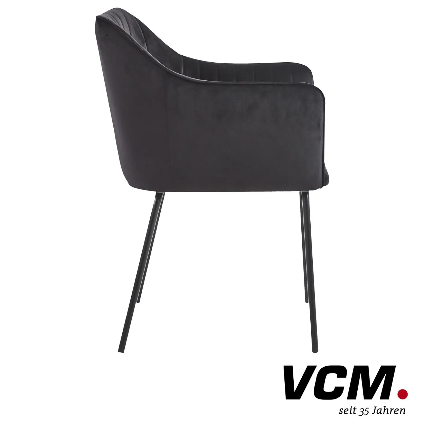 VCM Esszimmerstuhl "Valia" Anthrazit