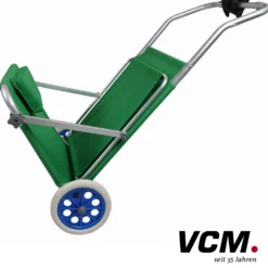 VCM Gartenliege Sonnenliege rollbar Grün