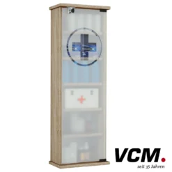VCM Medizinschrank "Gusal XXL" Sonoma-Eiche