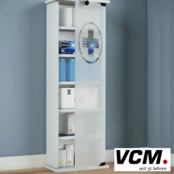 VCM Medizinschrank "Gusal XXL" Weiß