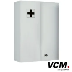 VCM Medizinschrank "Medasa XL" Weiß