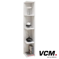 VCM Regal "Honsa-Stand" Weiß