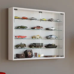 VCM Wandvitrine "Mandosa L" Weiß