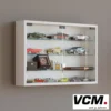 VCM Wandvitrine "Mandosa M" Weiß