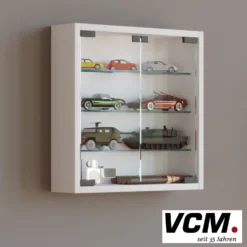 VCM Wandvitrine "Mandosa S" Weiß