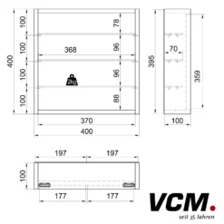 VCM Wandvitrine