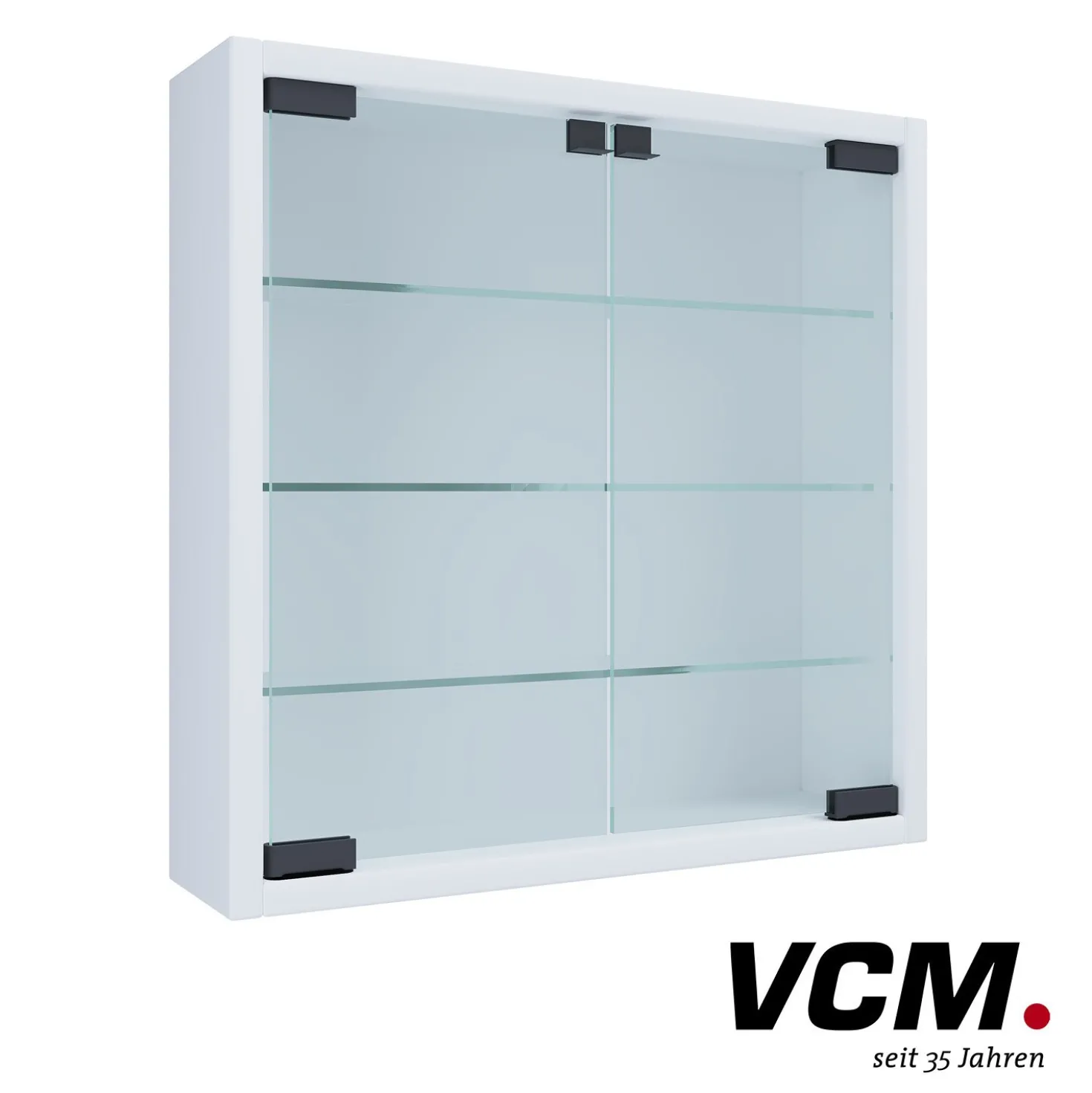 VCM Wandvitrine "Mandosa S" Weiß