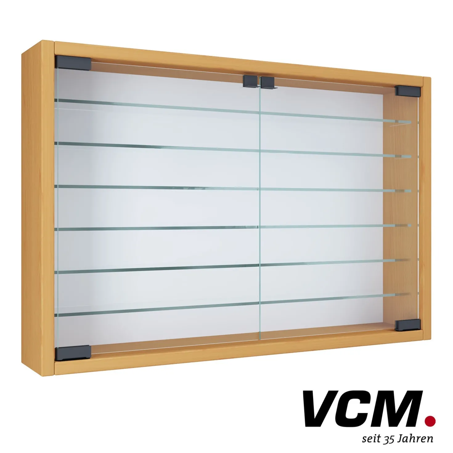 VCM Wandvitrine "Mandosa XL" Buche