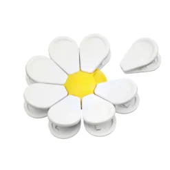 Verschlussclips Sonnenblumendesign 8er-Set