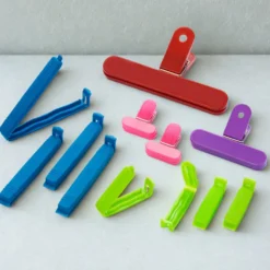 Verschlussclips verschiedene Größen, 12er-Set