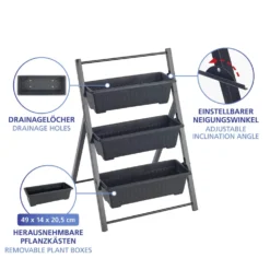 Vertikales Hochbeet 3 Etagen MAXIMEX