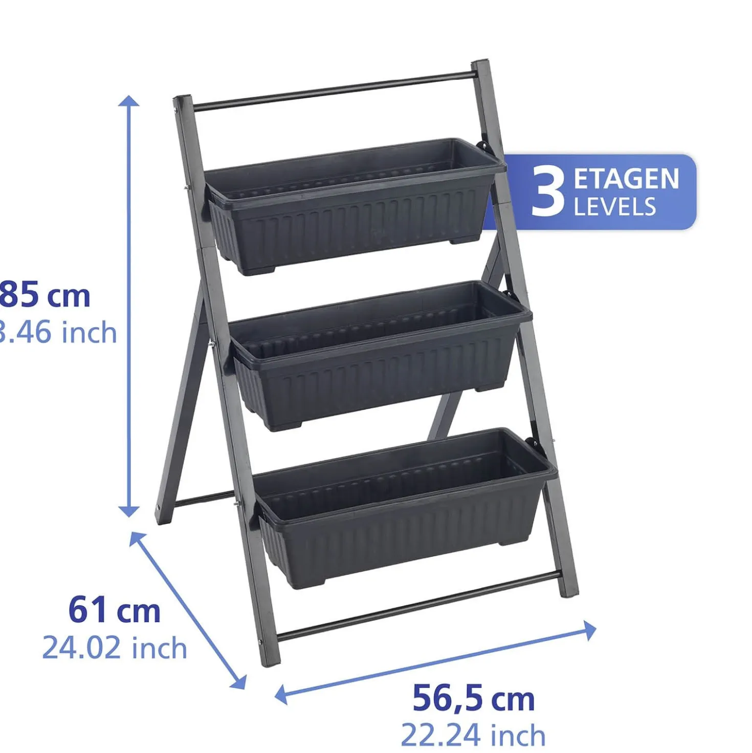 Vertikales Hochbeet 3 Etagen MAXIMEX