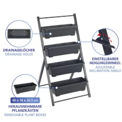 Vertikales Hochbeet 4 Etagen MAXIMEX