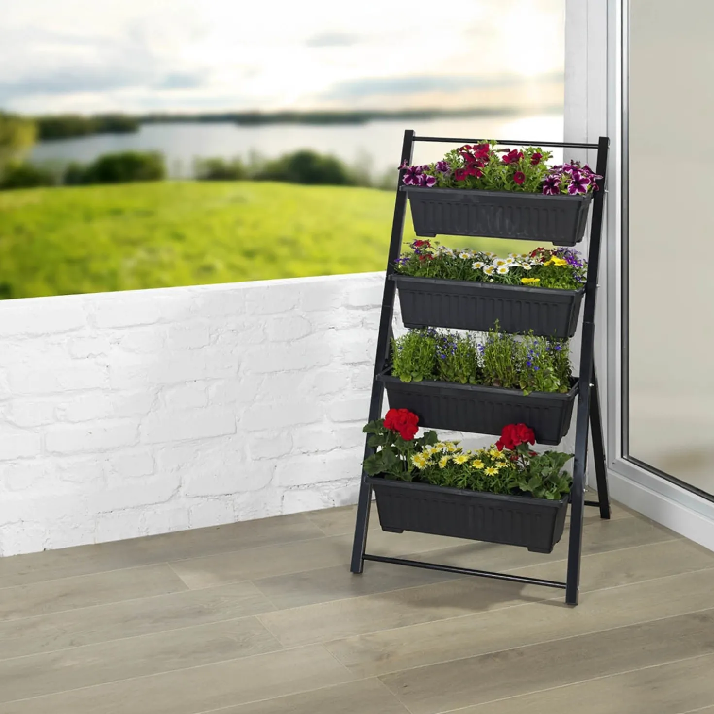 Vertikales Hochbeet 4 Etagen MAXIMEX
