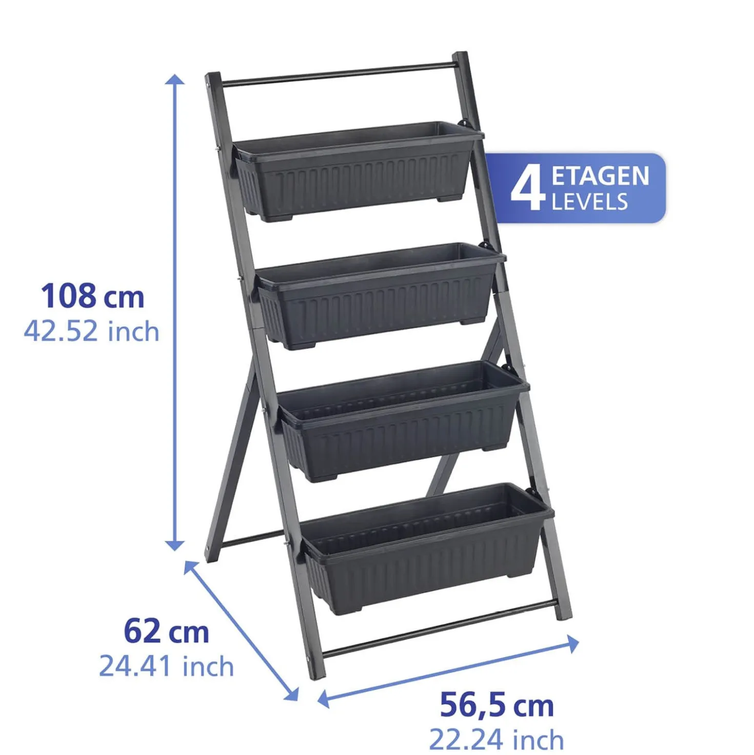 Vertikales Hochbeet 4 Etagen MAXIMEX